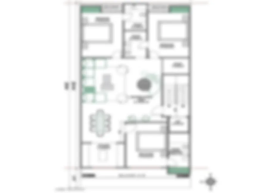 Vaas Aspire 3 BHK Floor Plan