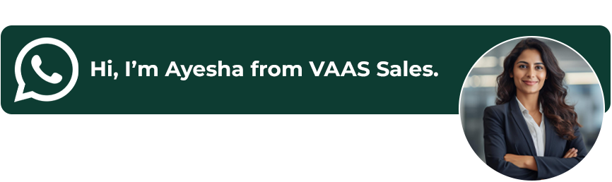 WhatsApp Enquiry Vaas Aspire 99A